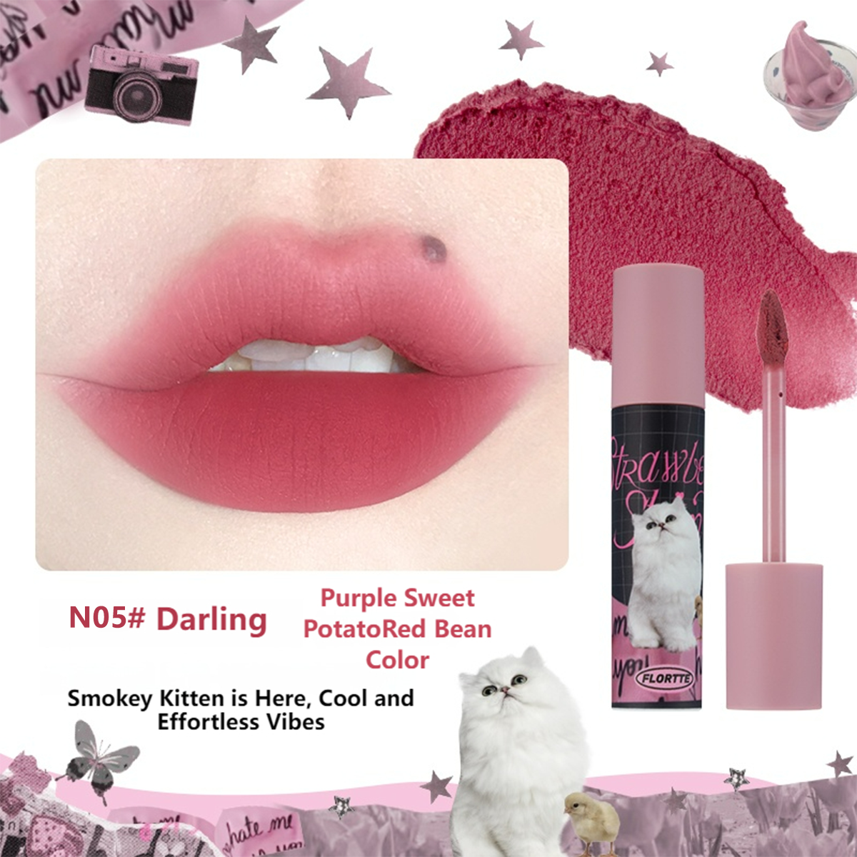 Collection of I Am Super Beauty Lip Cream(M Series) in a gallery layout